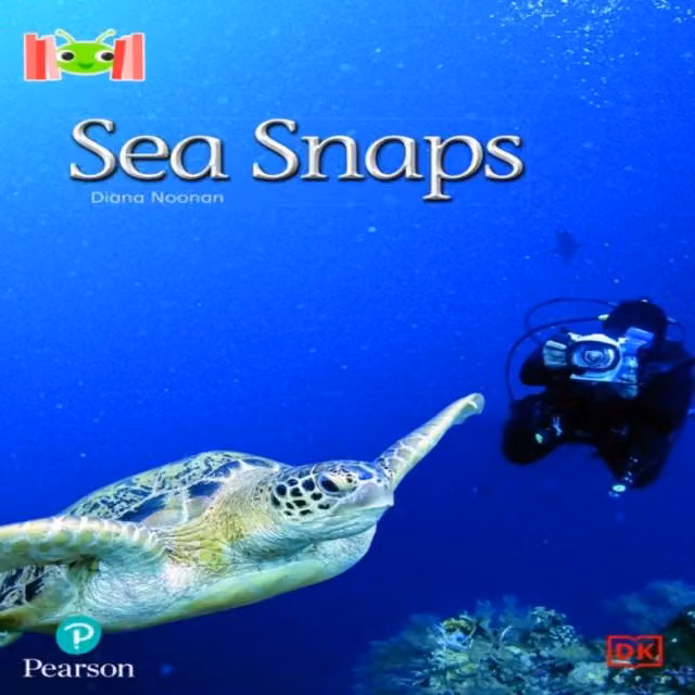 Pearson Diana Noonan Bug Club Reading Corner Sea Snaps Paperback Book for Ages 5-7, Multicolour