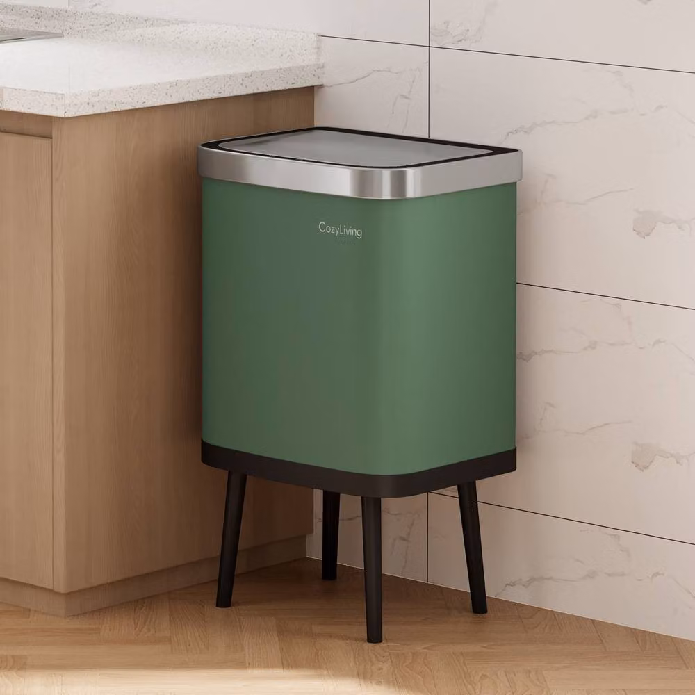 MCC Direct Smart Sensor Motion Activated Kitchen Waste Bin, 35L, Green – 7