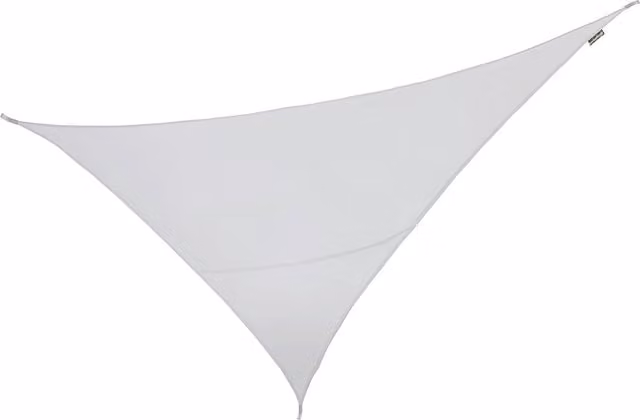 Kookaburra Water Resistant Right Angle Triangle Sun Shade Sail, Polar White, W: 6 m, D: 4.2 m