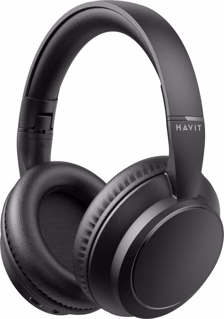 HAVIT H619BT Bluetooth Over-Ear Headphones - Black