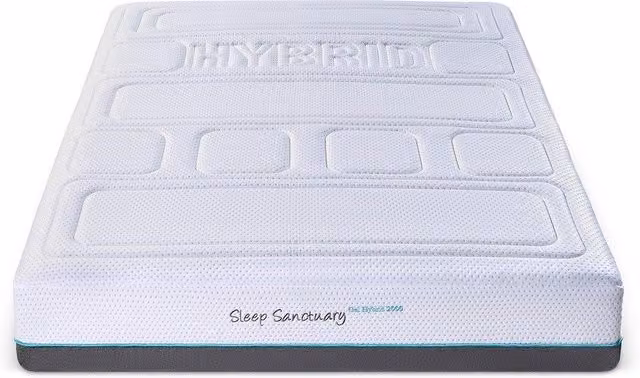 Time4sleep Memory Pocket 2000 Hybrid Super King Mattress in White, W/D/H: 180 x 200 cm