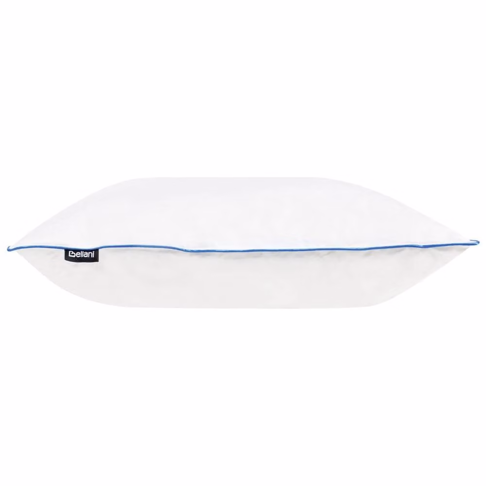 Wyld Haus White Duck Feather and Down Pillow with Cotton Cover, 80 x 80 cm – 2