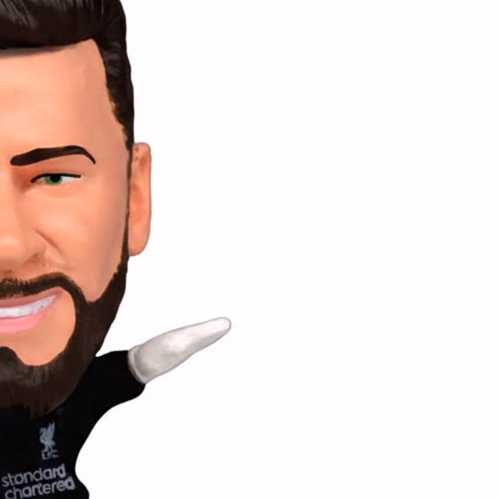 Liverpool FC Alisson Becker 2026 SoccerStarz Football Figurine, Multicolour and Black – 2