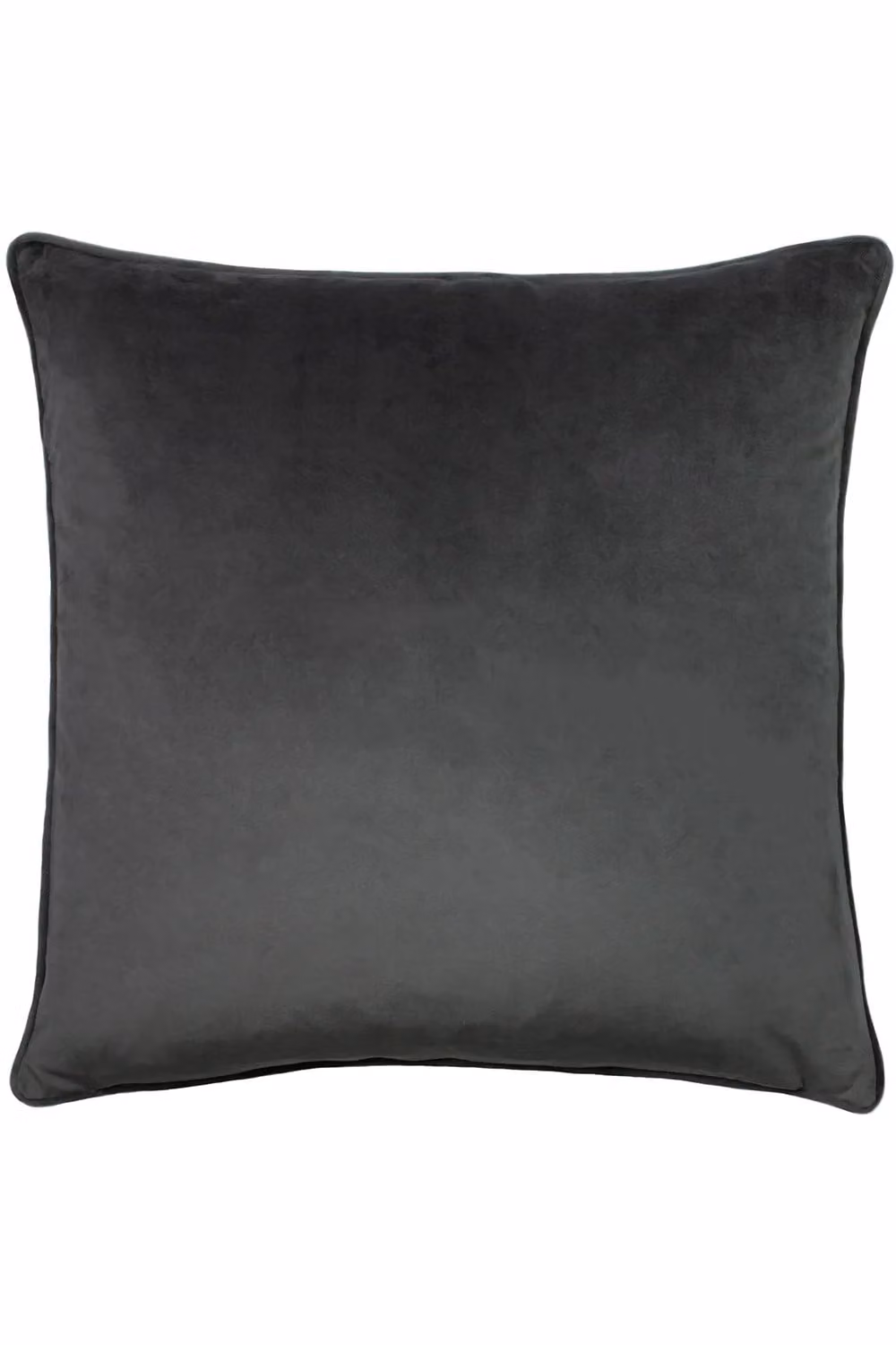 Paoletti Hortus Embroidered Bee Velvet Cushion in Anthracite Grey, W/D/H: 50 x 50 x 50 cm – 3