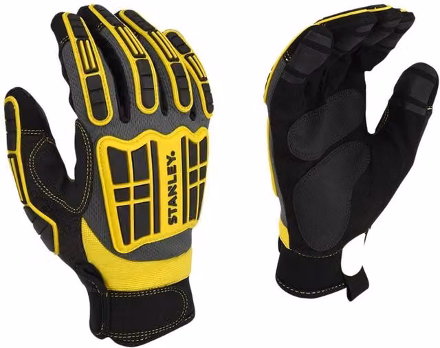 Stanley SY820 Extreme Performance Leather Gloves, Large, Multicolour – 1