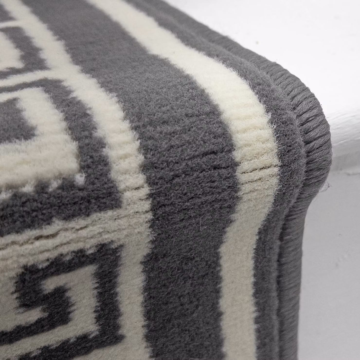 runrug Grey Key Stair Carpet Runner W: 60 cm, L: 660 cm – 7
