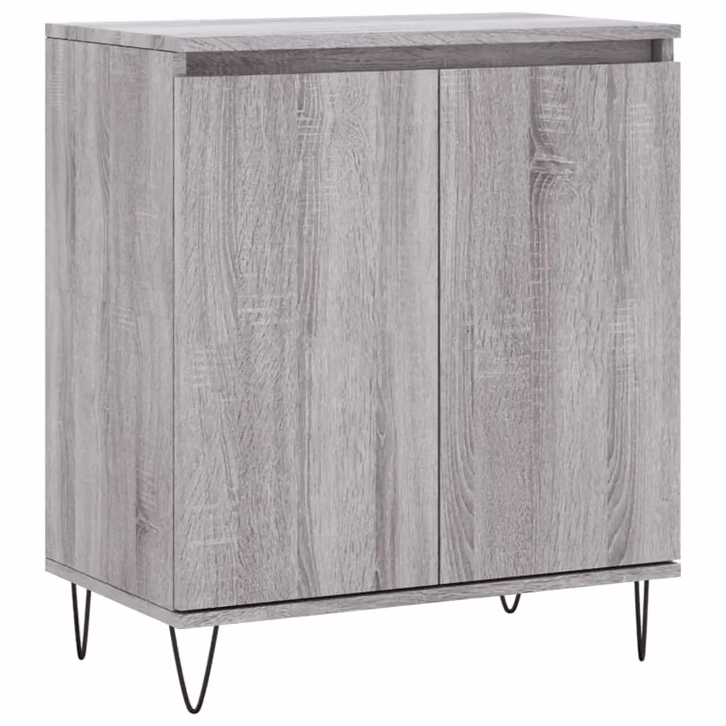 Berkfield Home Grey Sonoma Sideboard in Engineered Wood, W: 60 cm, D: 35 cm, H: 70 cm – 2