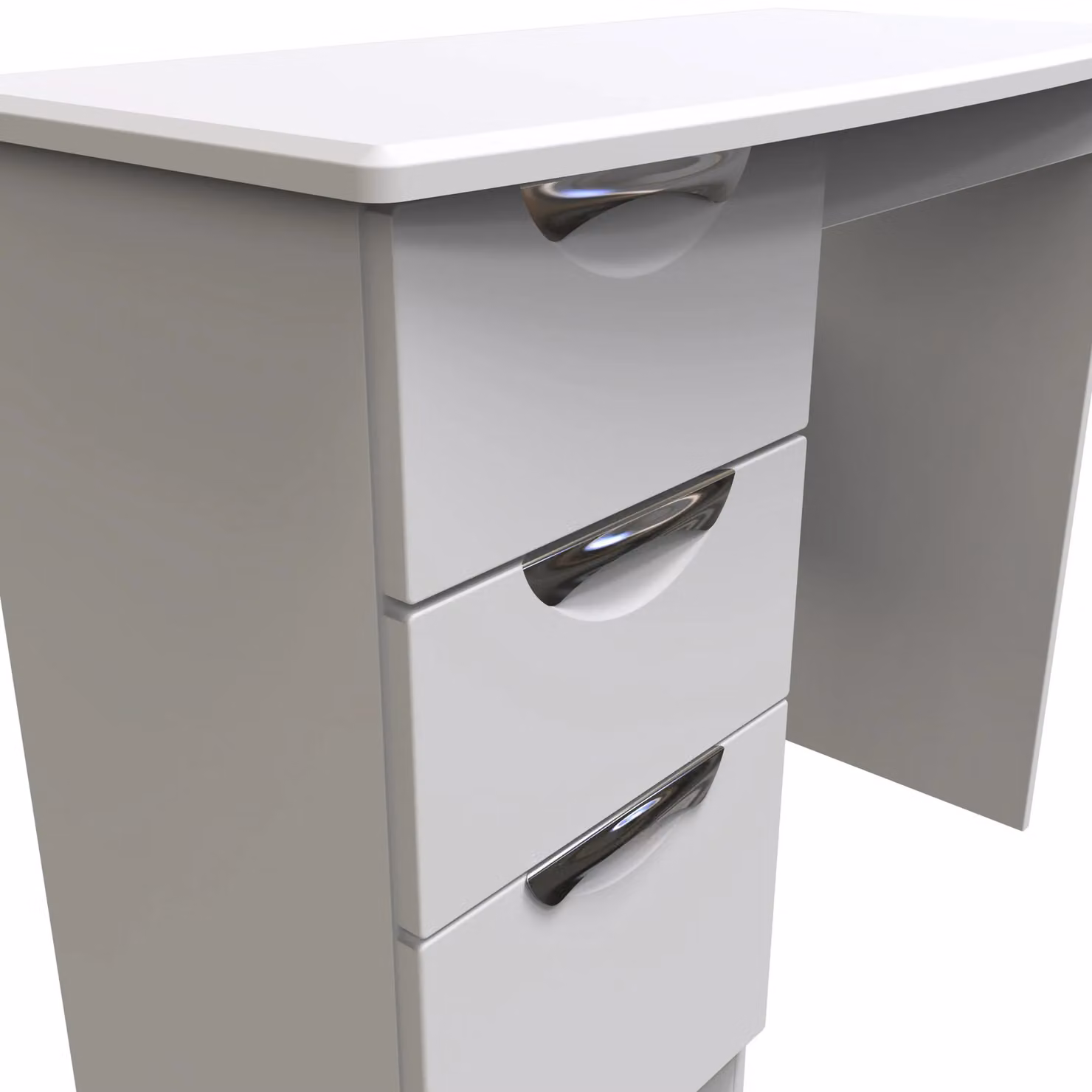 2 U Holborn Ready Assembled 3 Drawer Vanity in Grey – 3