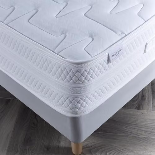 Rest Relax Joy 1500 Hybrid Pocket Memory Mattress, Medium Tension, White, W/D/H: 135 x 190 x 25 cm – 3