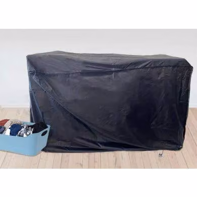 Groundlevel Winged Heated Clothes Airer Drying Cover in Black and Silver – 2