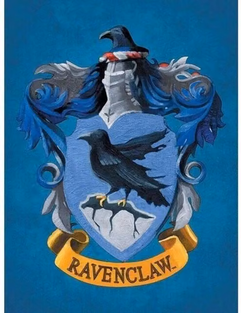 Harry Potter Ravenclaw Blue Canvas Wall Print – 1