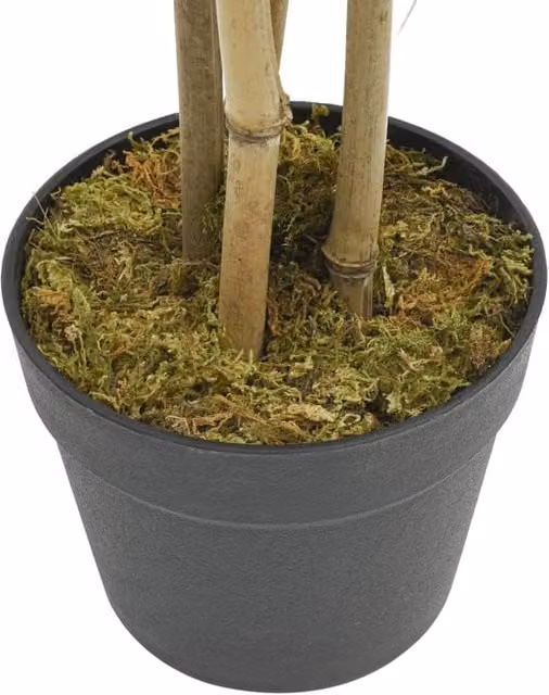 Berkfield Home Realistic Artificial Bamboo Tree, Green, Height: 120 cm