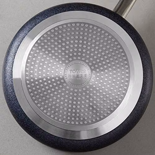Tower Trustone Non Stick Induction Frying Pan, Black, 28 cm – 4