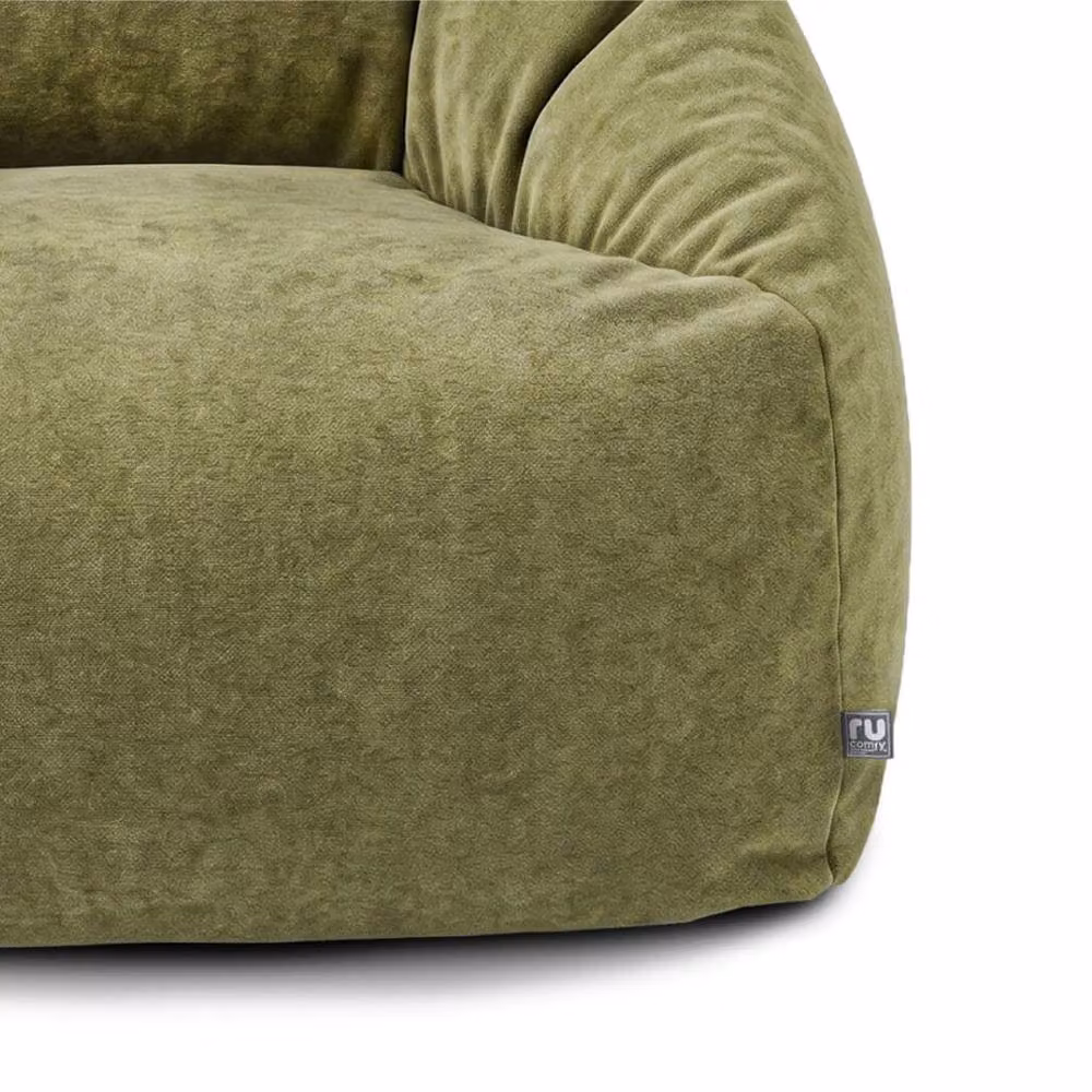 rucomfy Velora Snuggle Bean Bag Chair for Adults in Green – 4