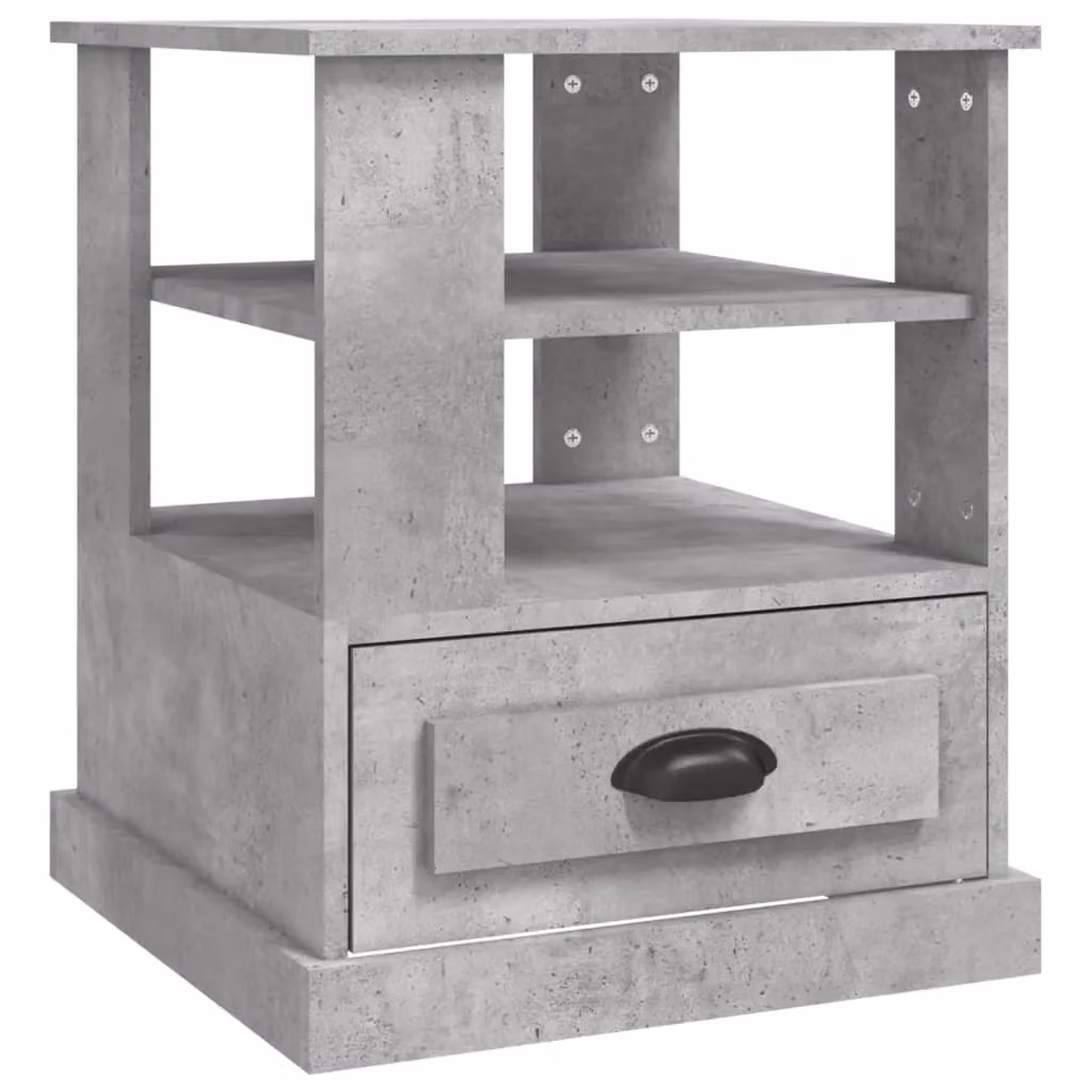 Berkfield Home Side Table in Grey, W/D/H: 50 x 50 x 60 cm – 2