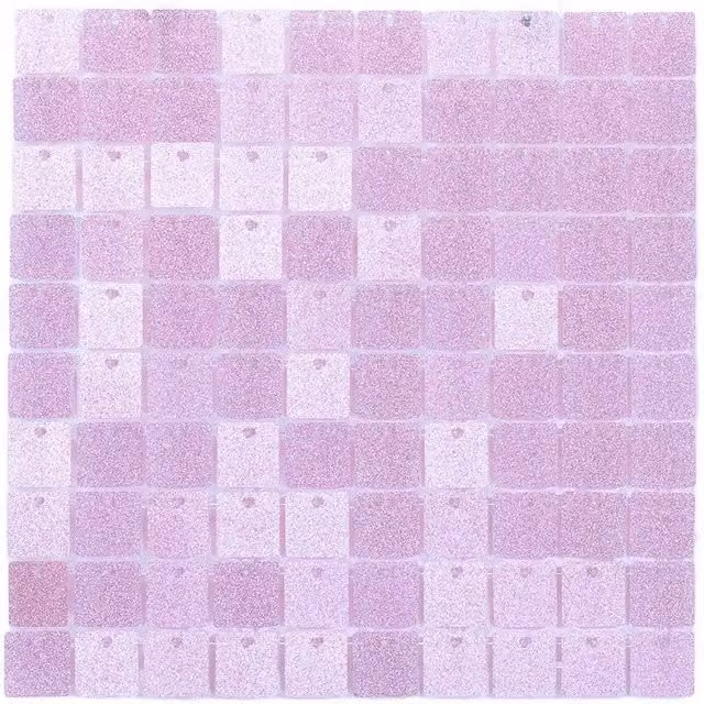 Neel Blue Pink Glitter Shimmer Sequin Wall Panels, 30 x 30 cm