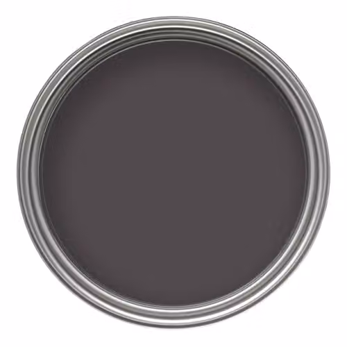Crown Crafted Leatherbound Matt Emulsion Deep Aubergine Water Based Paint, 2.5L – 3