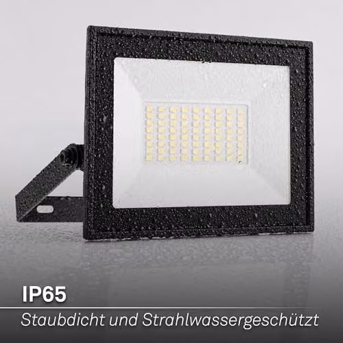 Briloner Black 30W LED Floodlight, 2700lm, IP65, Adjustable, W/D/H: 14 x 17 x 3 cm – 7