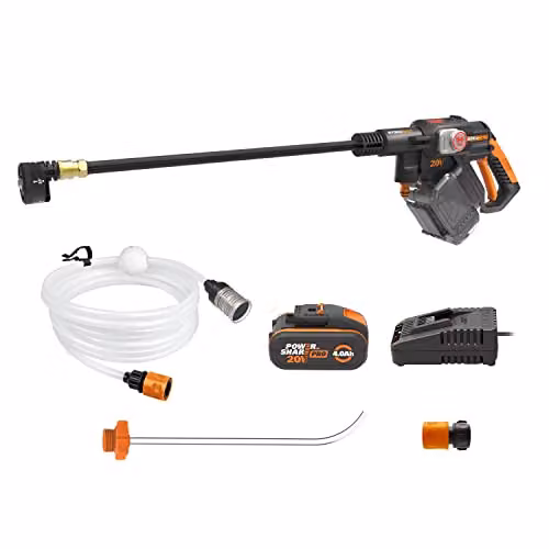 Worx WG633E Nitro 20V Brushless Cordless Pressure Washer, Black – 1