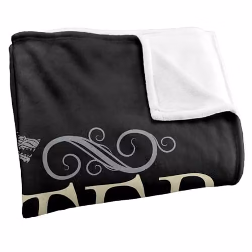 Warner Bros. Game of Thrones Winter Is Coming Scroll Silky Touch Super Soft Fleece Throw Blanket, Multicolour, W: 152 cm, D: 127 cm – 2