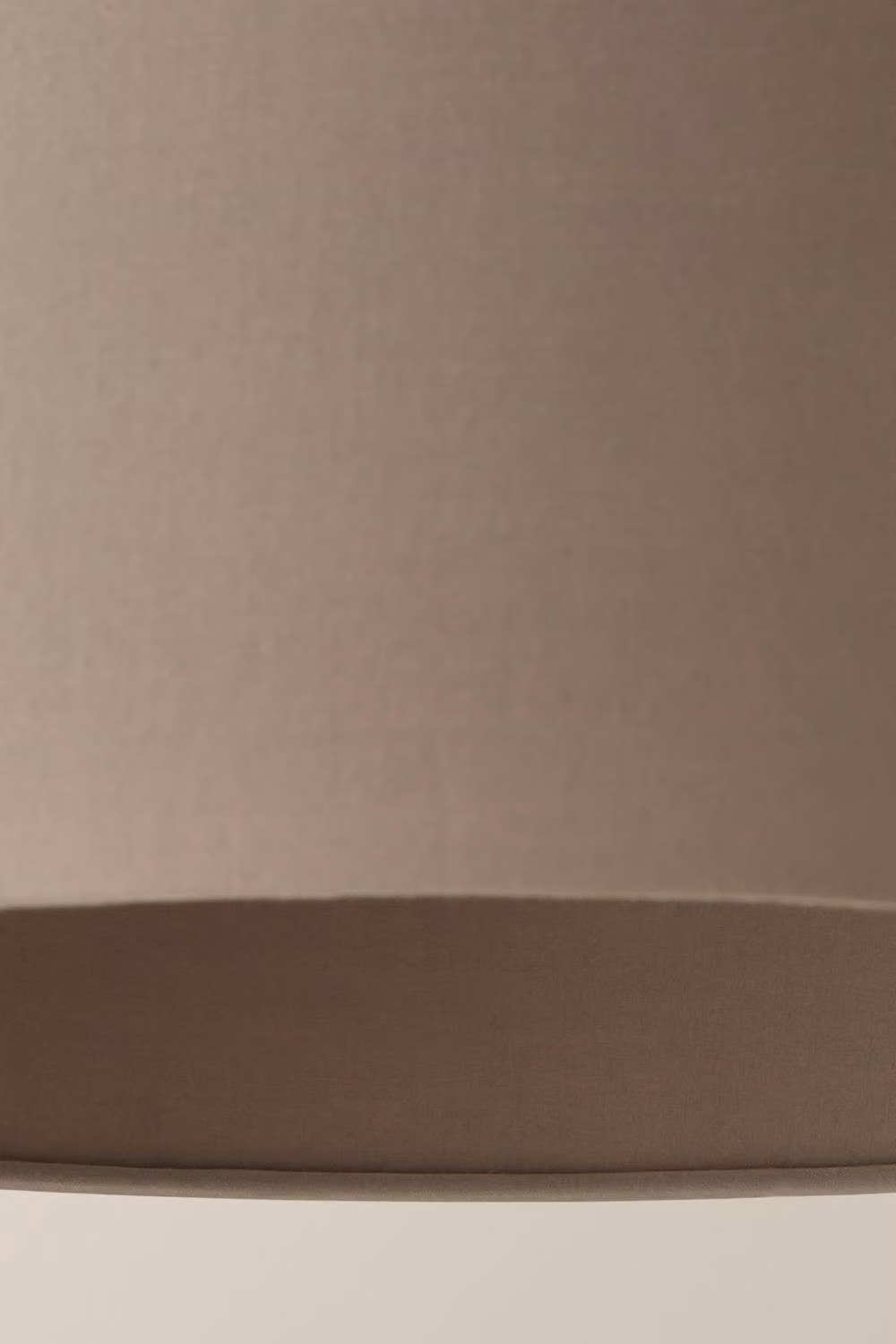 ValueLights Reni Small Fabric Drum Ceiling Lamp Shade in Beige, Diameter: 25 cm – 2