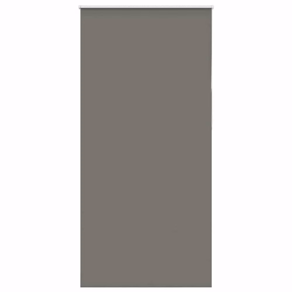 Berkfield Home Grey Blackout Roller Blind, Thermal Insulating Polyester, W: 115 cm, H: 210 cm – 2