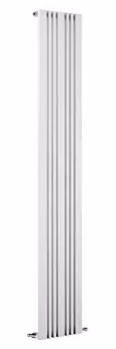Reina Bonera Vertical Steel Radiator, White, H 180 cm x W 45.6 cm