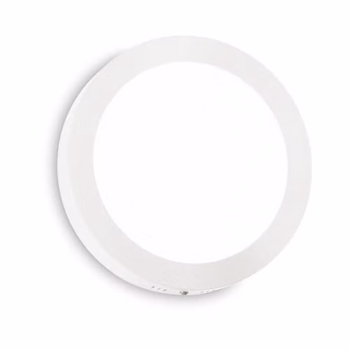 Ideal Lux Universal Round LED Semi Flush Ceiling Light, White, 40cm, 4300Lm, 4000K