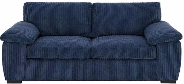SOFASELECTION UK Amalfi 2 Seater Blue Fabric Sofa