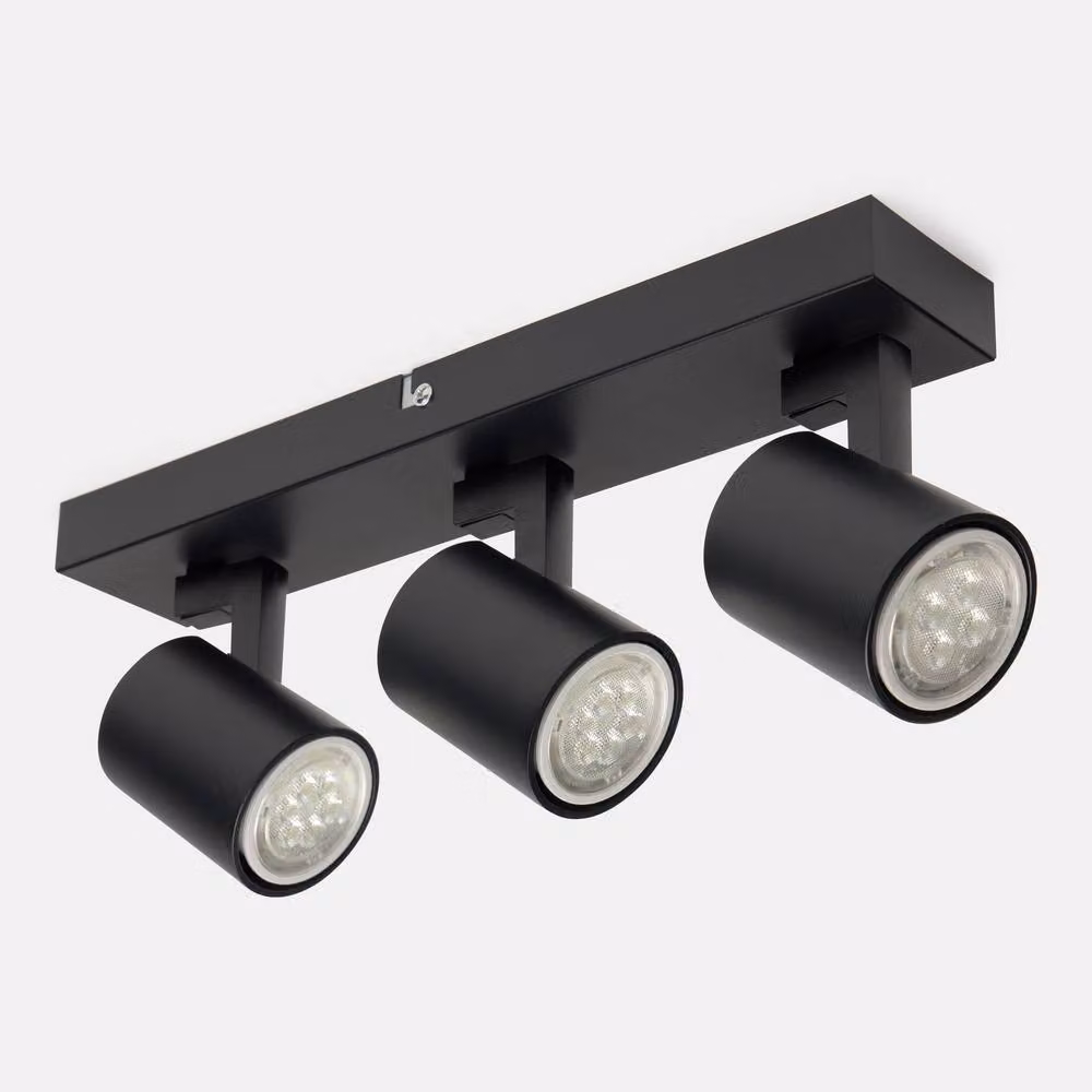 Netlighting Kaplan Black Ceiling Spotlight Bar with GU10 24W – 2