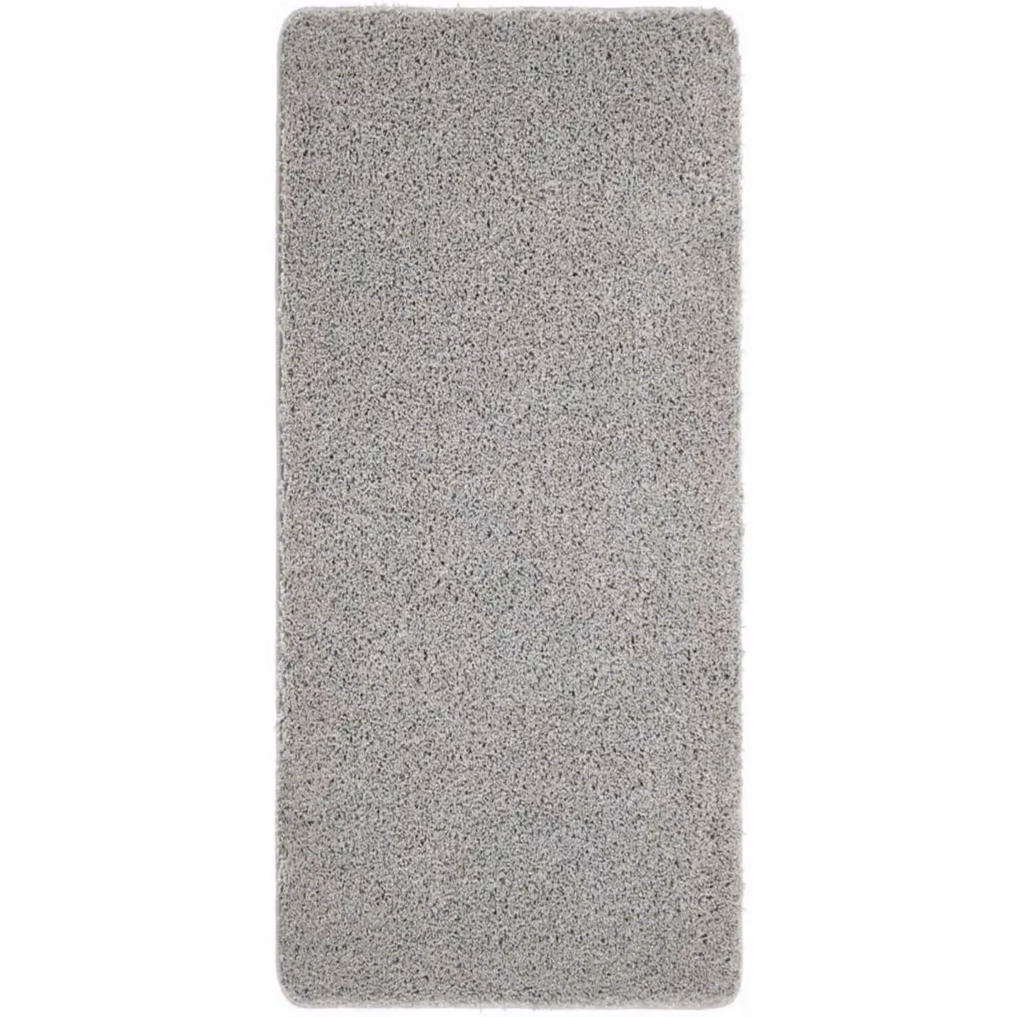 My Mat Plain Grey Washable Non Slip Rectangular Rug W: 100 cm, L: 150 cm – 2
