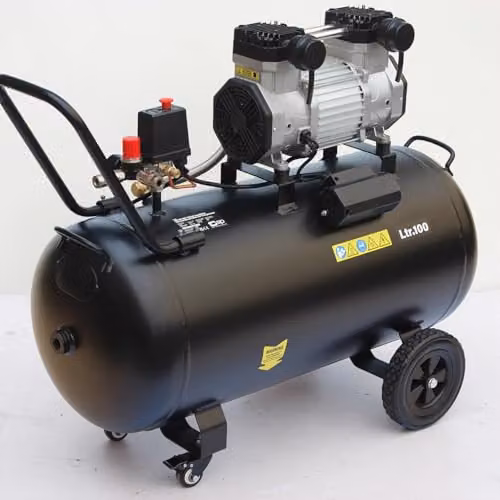 SIP Airmate Low Noise Oil-Free Direct Drive Air Compressor, Black, 100L, 2.2kW, 8 Bar – 3