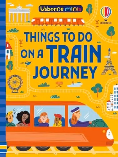 Usborne Minis Things To Do on a Train Journey Multicolour Paper Book
