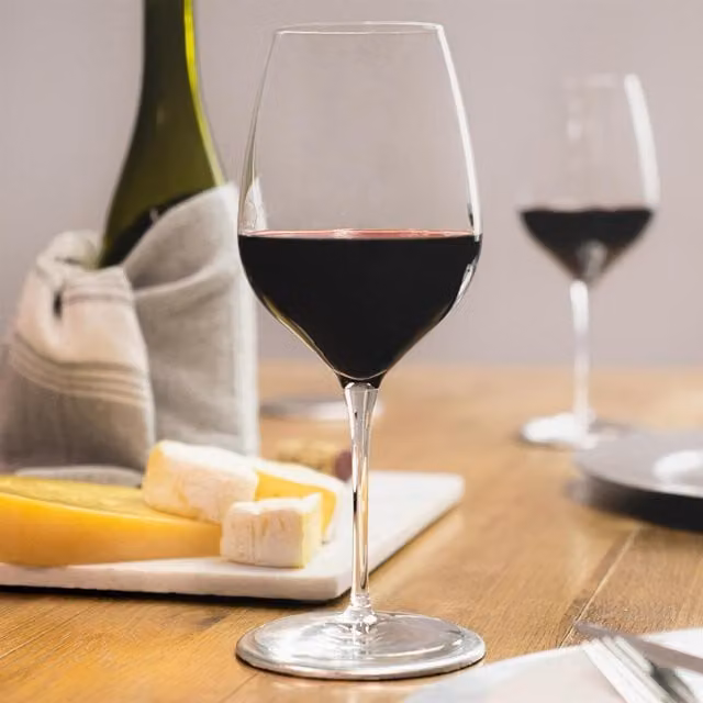 Bormioli Rocco Transparent Wine Glasses, Set of 12