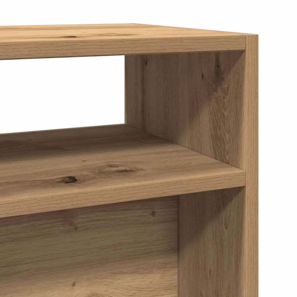 Berkfield Home Artisan Oak Console Table in Brown, W/D/H: 105 x 30 x 80 cm – 3