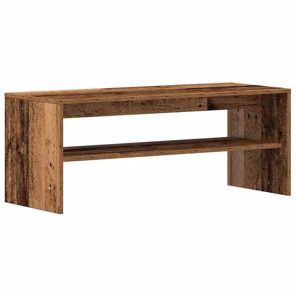 Berkfield Home Rustic Old Wood TV Cabinet in Brown, W/D/H: 100 x 40 x 40 cm – 2