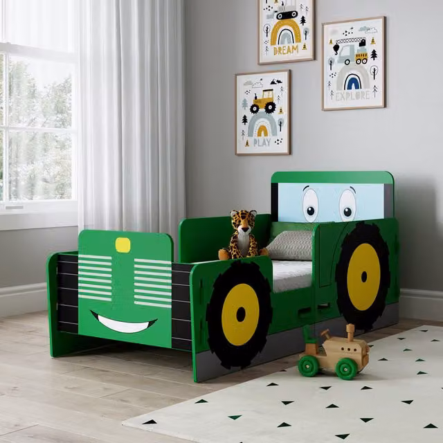 Kidsaw Tractor Junior Bed in Green – 1