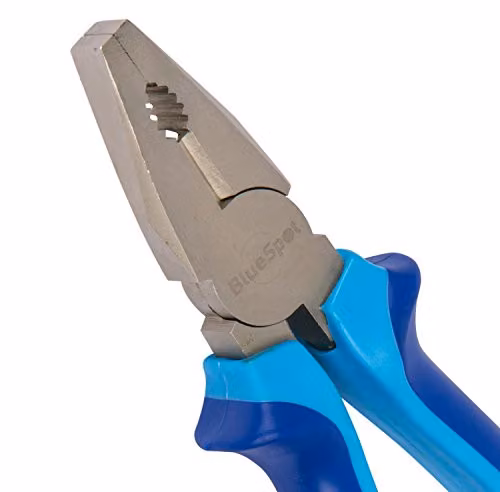 Blue Spot Tools 8 Inch Steel Combination Pliers in Blue – 2