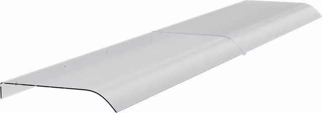 Breeins Frosted Awning Canopy for Windows and Doors, White, Width: 160 cm