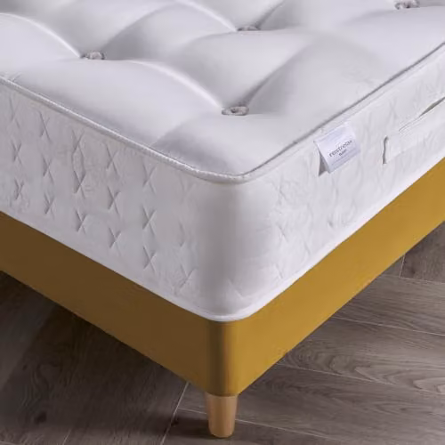 RestRelax Sleep Hardwick 1500 Pocket Tufted Mattress, White, W/D/H: 90 x 190 x 28 cm – 3
