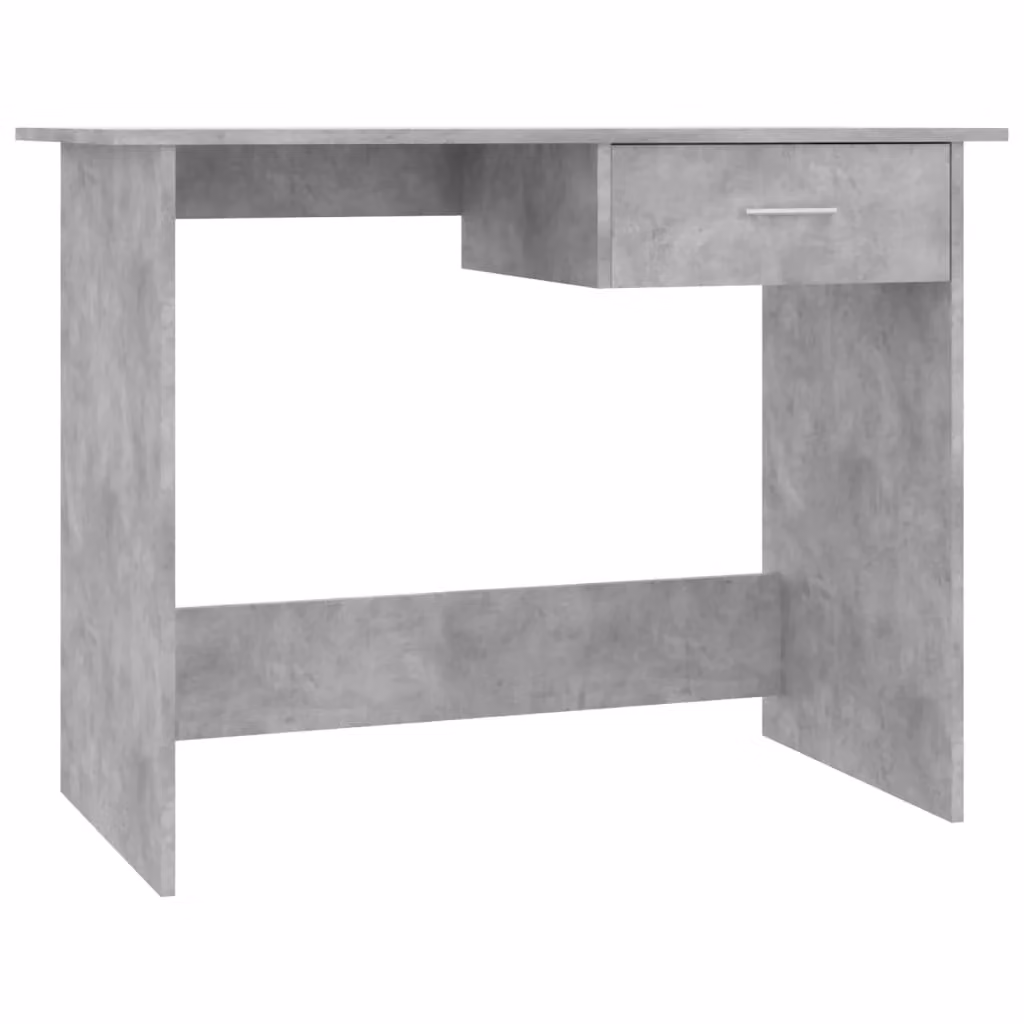 Berkfield Home Modern Computer Desk in Grey, W/D/H: 100 x 50 x 76 cm – 2