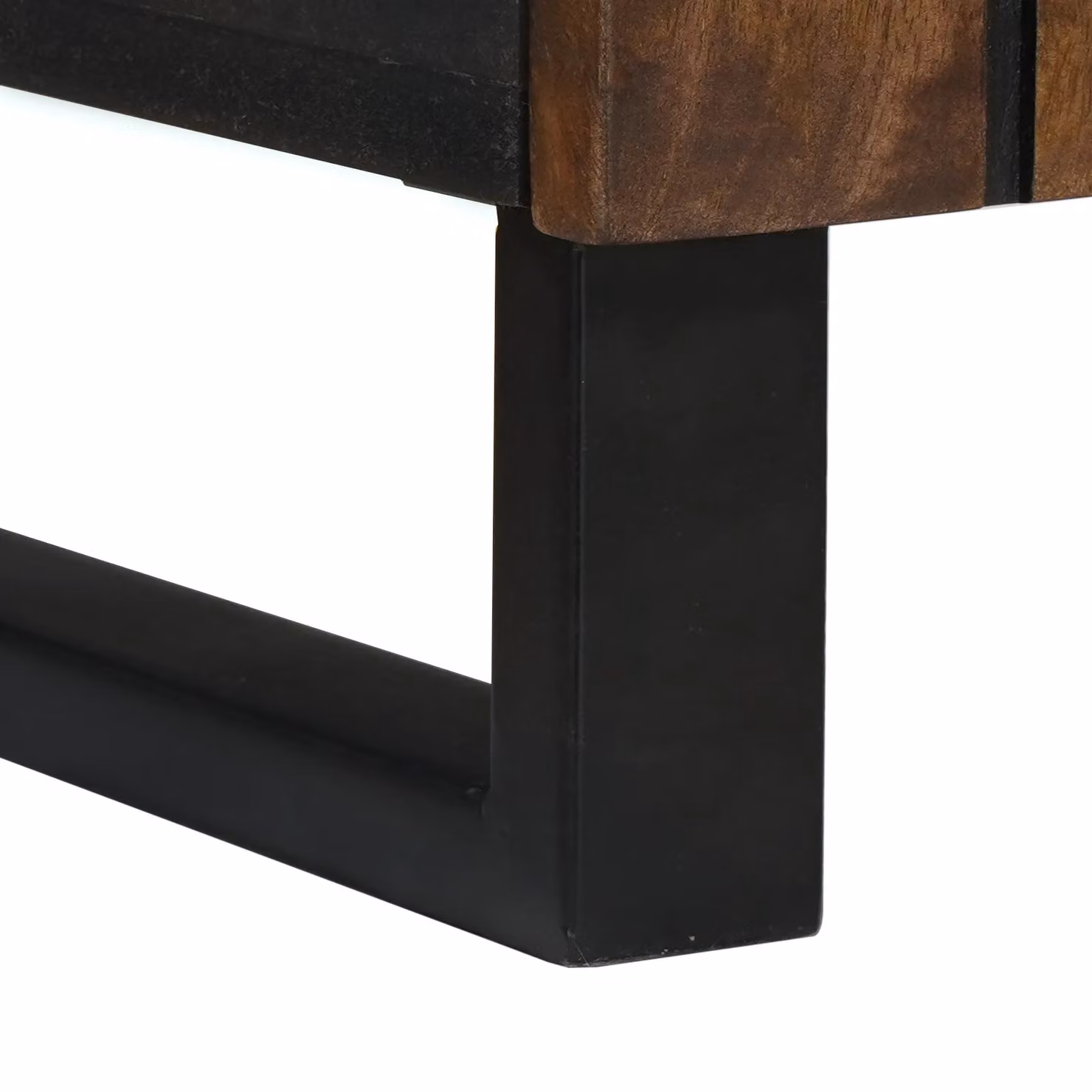 Berkfield Home Modern Sideboard in Brown Solid Mango Wood, W/D/H: 40 x 33.5 x 75 cm – 4