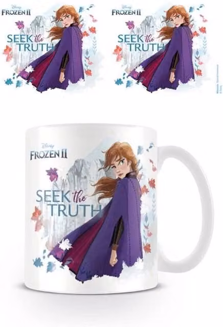 KDMD Frozen 2 Seek The Truth Ceramic Mug, White