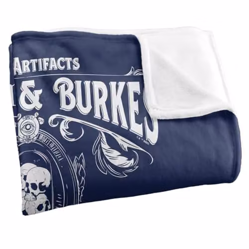 LOGOVISION Harry Potter Borgin and Burkes Silky Touch Super Soft Fleece Throw Blanket, Multicolour, W: 91.44 cm x D: 147 cm – 2