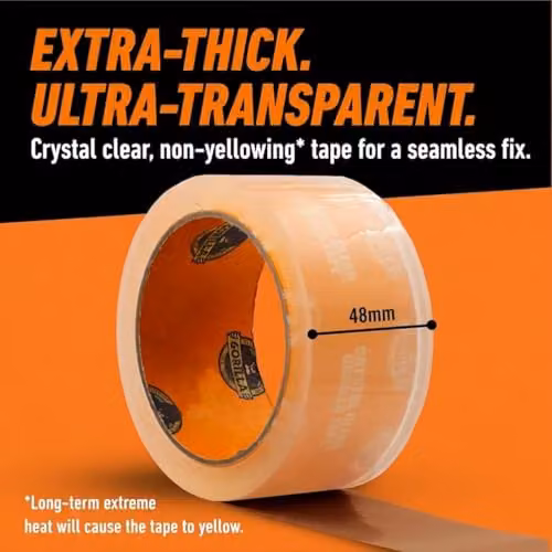 Gorilla Crystal Clear Transparent Tape – 3