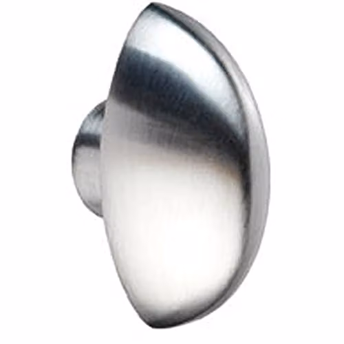 Loops Large Round Thumbturn to Suit Cylinder, Silver, W: 38 mm, D: 25 mm, H: 19.5 mm