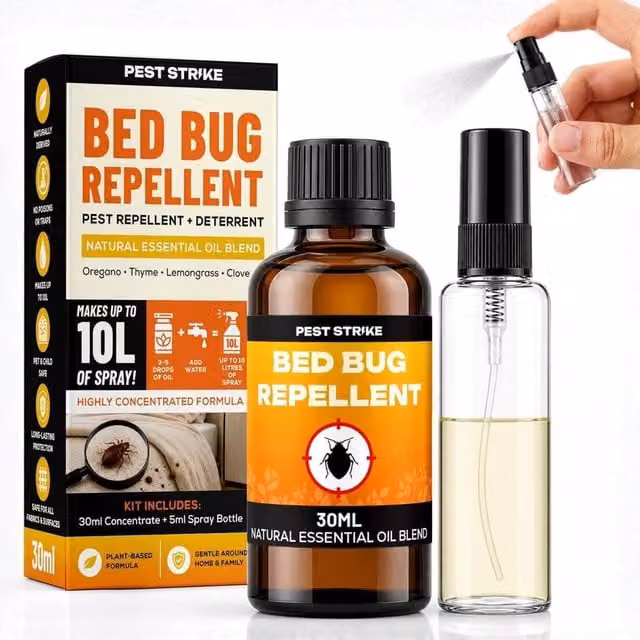 volila Essential Oil Bed Bug and Dust Mite Repellent, 30 ml – 1