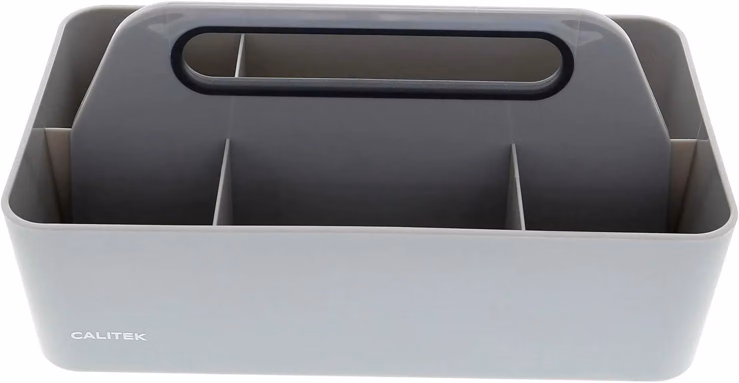 Calitek Cleaning Caddy Organiser with Gripped Handle in Grey – 4