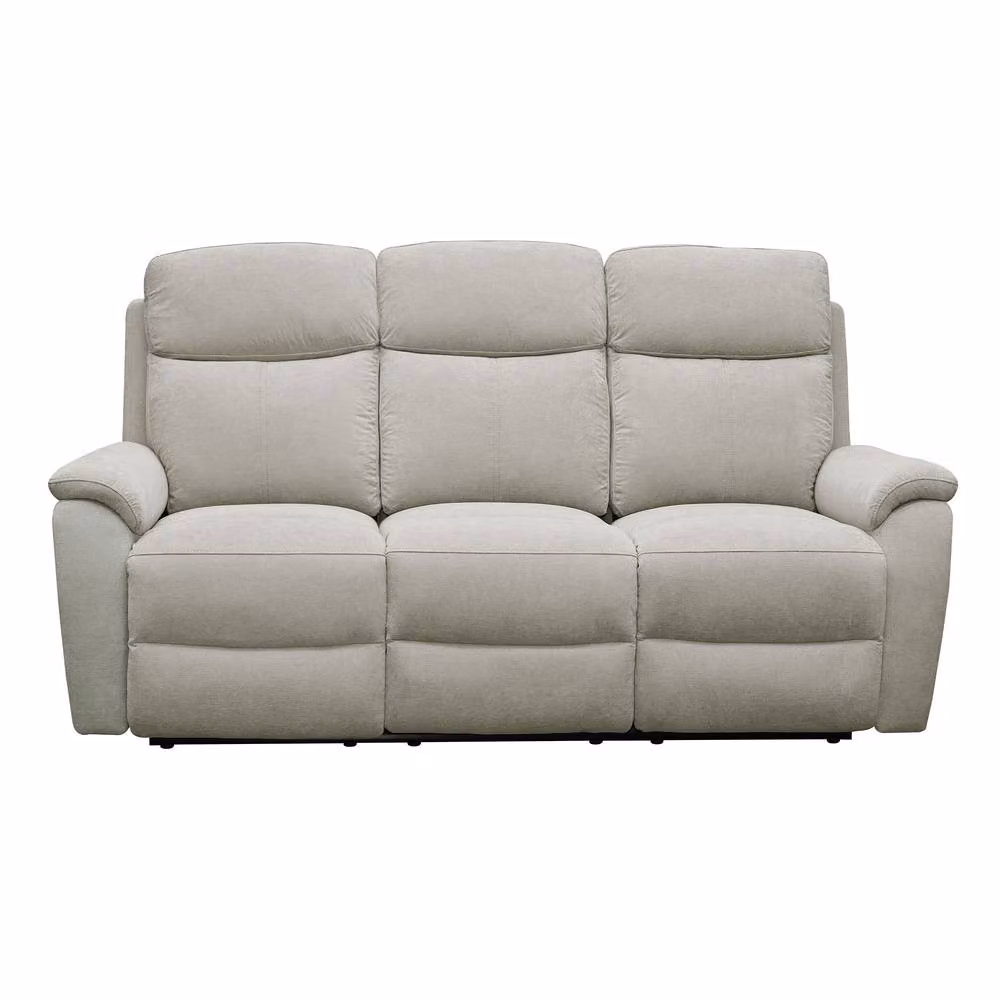 Aspire Richmond 3 + 2 Seater Power Recliner Sofa Set in Grey Chenille Fabric with USB Charging – 2