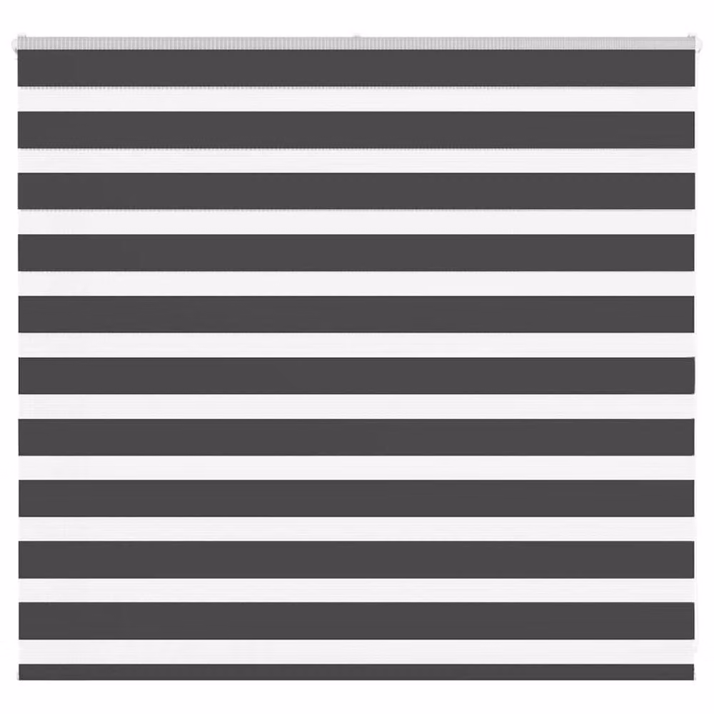 Berkfield Home Black Zebra Day and Night Blind, W: 160 cm, H: 100 cm – 2